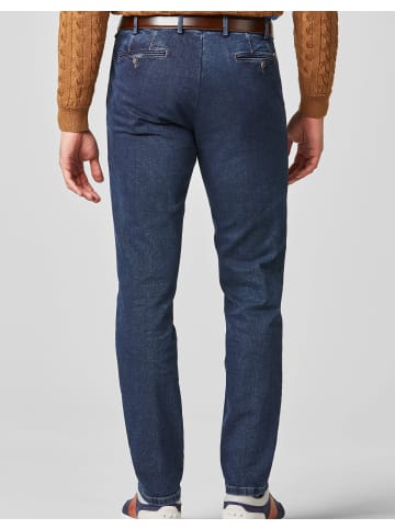 Meyer Chinohose Oslo 2-4535 in blue stone