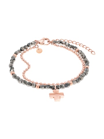 Tom Tailor Armband Edelstahl in rosefarben