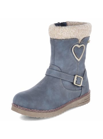Winterstiefel in blau