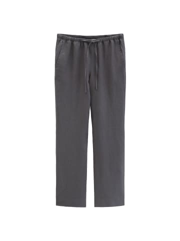 Marc O'Polo Leinenhose straight in Oxide Grey