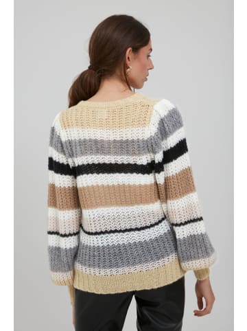 ICHI Strickpullover in natur