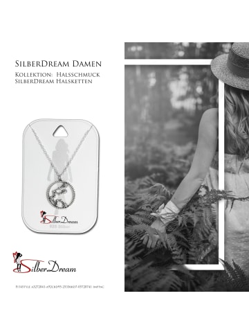 SilberDream 925 Silber Damen SilberDream Halsketten Sternbild Wassermann  ca. 42cm und 45cm