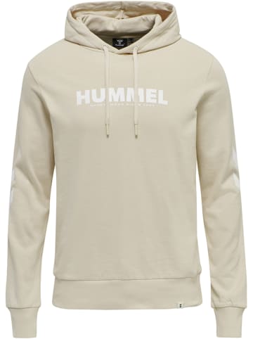 Hummel Hoodie Hmllegacy Logo Hoodie in PUMICE STONE