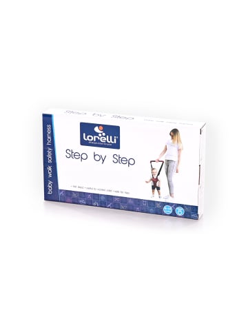 Lorelli Kinderlaufgurt Step by Step in schwarz