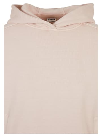 Urban Classics Urban Classics Damen Ladies Heavy Terry Garment Dye Hoody in pink