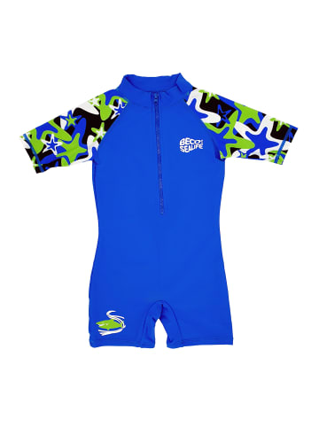 BECO the world of aquasports Badeanzug Swimsuit BECO-SEALIFE® UV50+ Schutzanzug in blau