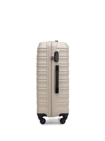 Wittchen 4tlg. Koffer Set GROOVE Line Collection in Beige