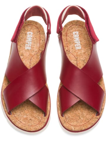 Camper Riemchensandalen " Oruga " in Rot