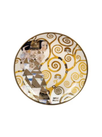 Goebel Miniteller " Gustav Klimt - "Die Erwartung" " in Beige Gold