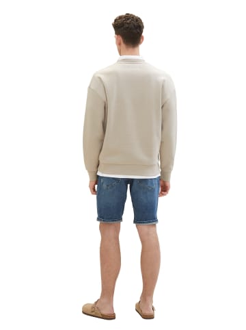 Tom Tailor Jeansshorts Straight Leg Regular Fit Denim Shorts in Blau