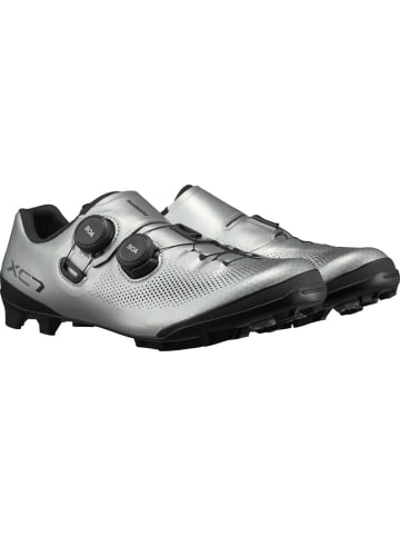 SHIMANO Fahrradschuhe XC703 Herren/Damen MTB SPD  47 Silber - XC-Schuh