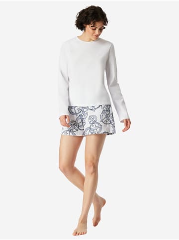 Schiesser Longsleeve SCHIESSER 150 YEARS in Weiß