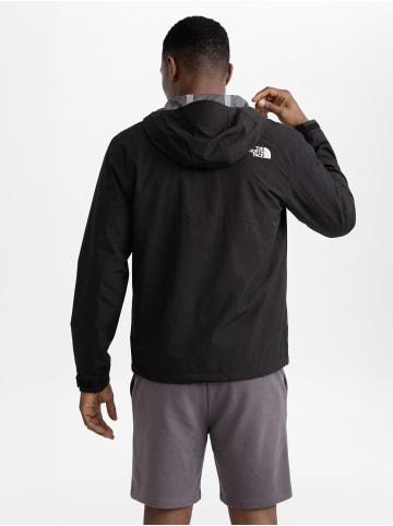 The North Face Regenjacke in schwarz