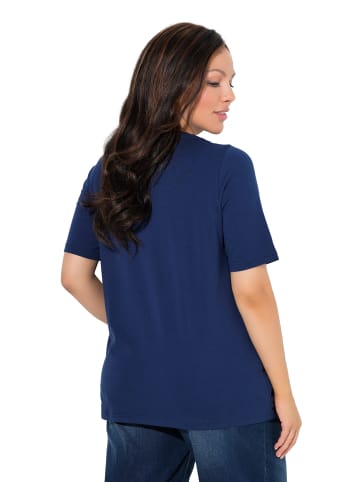 Ulla Popken Shirt in tintenblau