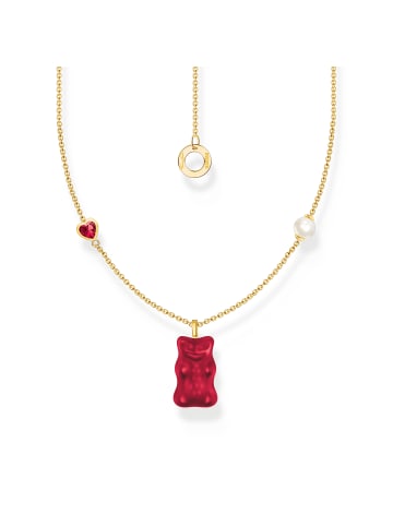 Thomas Sabo Kette in gold, rot