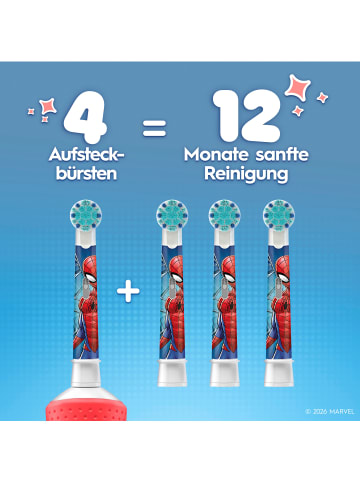 Oral-B Aufsteckbürsten „Kids“ Spiderman (10 St. - FFU)