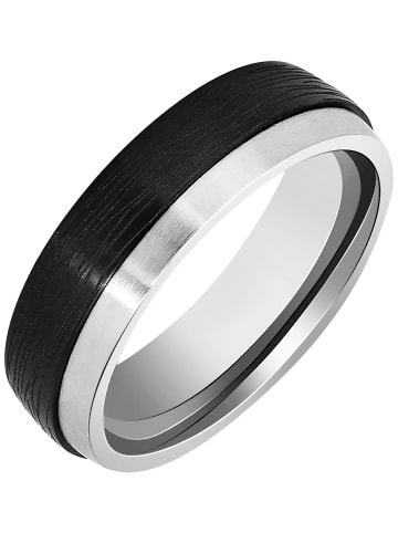 Adeliás Herren Ring aus Edelstahl in weiß