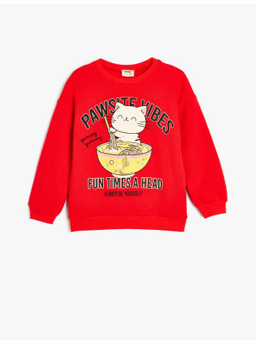 KOTON Sweatshirt in Rot