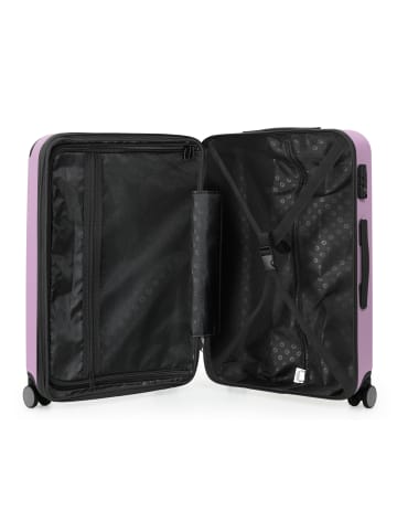 Hauptstadtkoffer Spree - Kofferset 3tlg Hartschalenkoffer Reisekoffer Erweiterung in Flieder