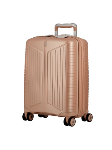 Jump Evae 4 Rollen Kabinentrolley 55 cm mit Dehnfalte in pale pink