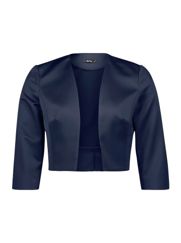 Vera Mont Bolero-Jacke mit Kellerfalten in Night Sky