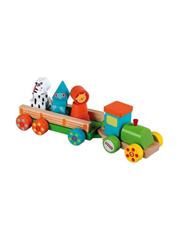 Fisher-Price Holz-Eisenbahn in bunt