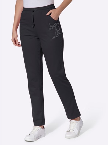 Sieh an! Freizeithose in schwarz