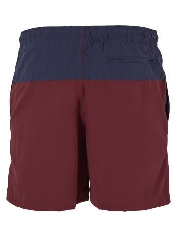 Urban Classics Beachwear - Bottom in nvy/burgundy