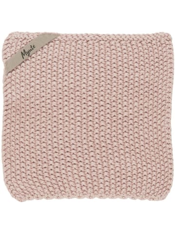 IB Laursen Topflappen Mynte gestrickt in rose shadow