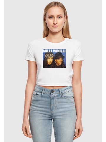 Merchcode Merchcode Cropped T-Shirts in white