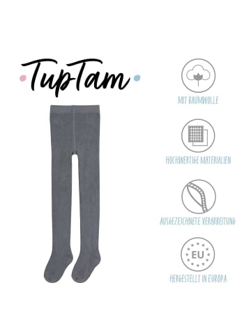 TupTam Baby Jungen Strickstrumpfhose 6er Pack in grün/grau