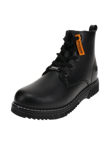 DOCKERS Schnürstiefel in Schwarz