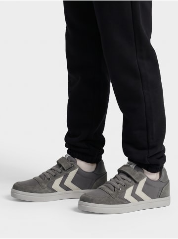 Hummel Klettverschluss Sneaker Slimmer Stadil Kinder in FROST GREY
