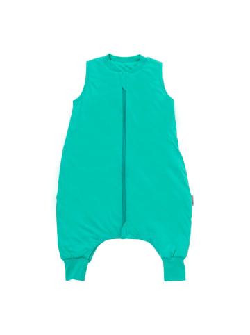 Schlummersack Ganzjahres Schlafsack mit Füßen, 2.5 TOG in Grün