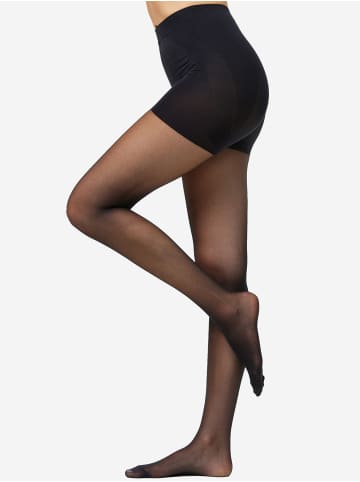Nur Die  Feinstrumpfhose Goodbye Laufmaschen Shape 20 DEN in Schwarz