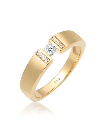 Elli DIAMONDS  Ring 585 Gelbgold Verlobungsring in Gold