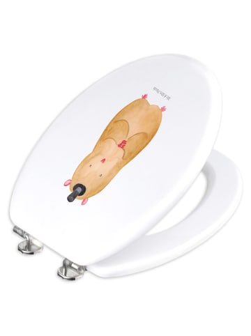 Mr. & Mrs. Panda Klobrille Hamster Hut ohne Spruch in Weiß