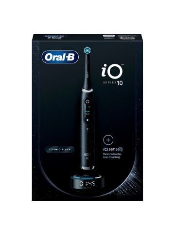 Oral-B Elektr. Zahnbürste "iO10 + LadeReiseetui" +12 Aufsteckbürsten "Sanfte Reinigung"