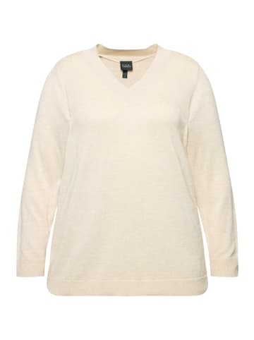 Ulla Popken Pullover in natur melange
