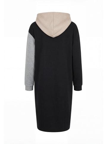 KIANNA Women Dress in Black Beige Grey Melange