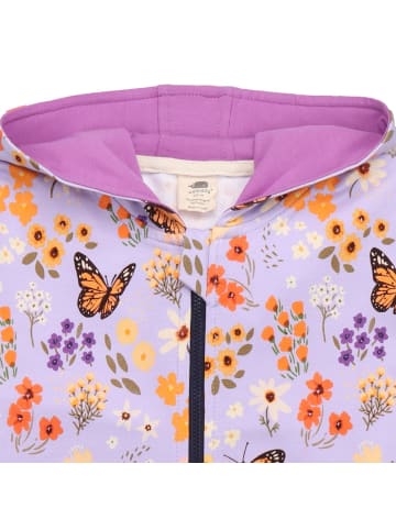 Walkiddy Sweatjacke Flowers and Butterflies-Sweat Jacket