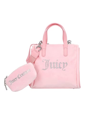 Juicy Couture Iris Velvet Rhinestones Handtasche 19 cm in juicy pink