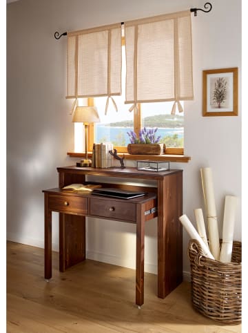 Heine Bändchenrollo in beige-offwhite