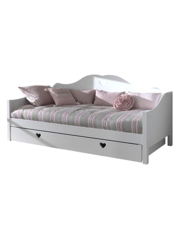 58 aufm Kessel KOJENBETT Kamila 211x95x97 aus MDF in Weiß