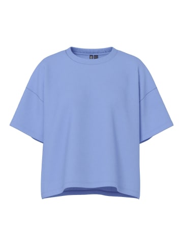 Pieces Oberteil mit kurzen Ärmeln in Hydrangea