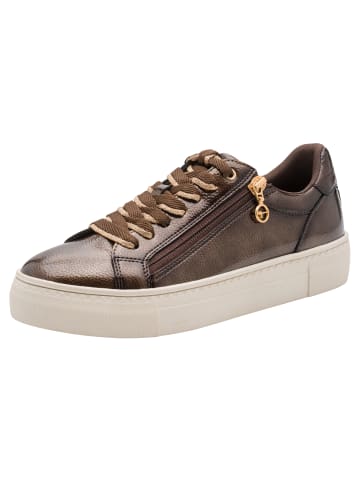 Tamaris Sneaker in BROWN PATEN