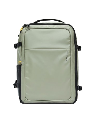 Mandarina Duck Eco Coated Business-Rucksack 50 cm Laptopfach mud