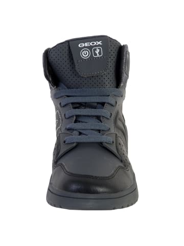 Geox Hohe Sneaker für Kinder J Xled B.A – SYNT+TUMB.SYNT J947QA Schwarz