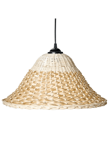 Beliani Pendelleuchten GUAMANI in /Beige - (W) 45 x (H) 136 x (L) 45 cm