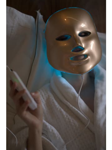 Paloma Beauties LED-Lichttherapie-Maske in Gold